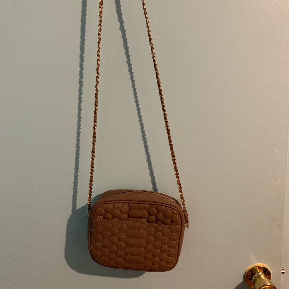 Bebe tan bag